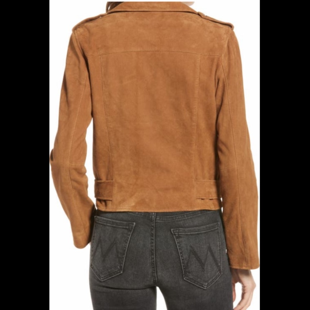 Allsaints Suede Balfern Biker Jacket - Picture 5 of 13